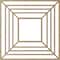 Ekena Millwork Raven Wood Fretwork Pierced Ceiling Medallion, Birch, 38"OD x 14"ID x 3/8"T CMWP38X38X0375RABI - alternate 5